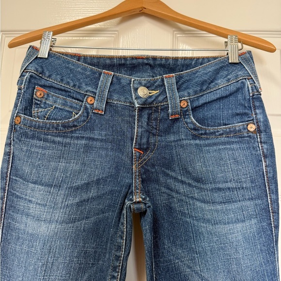 True Religion Women's Vintage Low Rise Becky Jean Size 27 - Picture 2 of 16